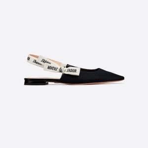 J’adior Slingback Ballerina Flats (Black)